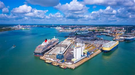 Port of Southampton, England